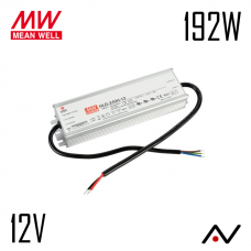 Alimentation Meanwell 12V 192W Driver de LED TC+CC 12V/16A