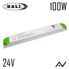 Alimentation 24V 100W dimmable DALI/Push/slim