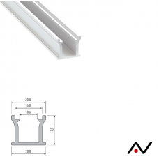 Profilé de surface type runo blanc 2 Mètres