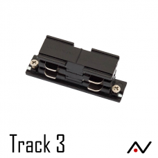 Raccord noir droit track 3