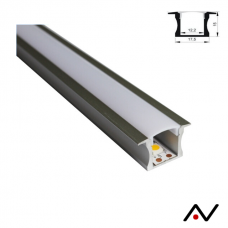 Profil aluminium grand rebord 100cm